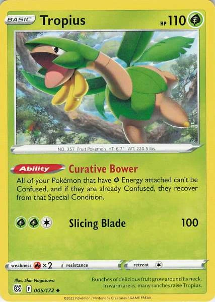 Tropius - Brilliant Stars #005/172