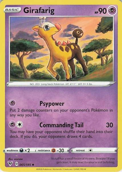 Girafarig - Vivid Voltage #065/185