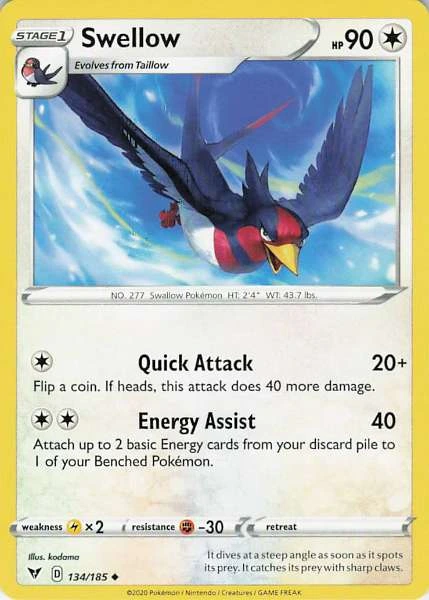 Swellow - Vivid Voltage #134/185