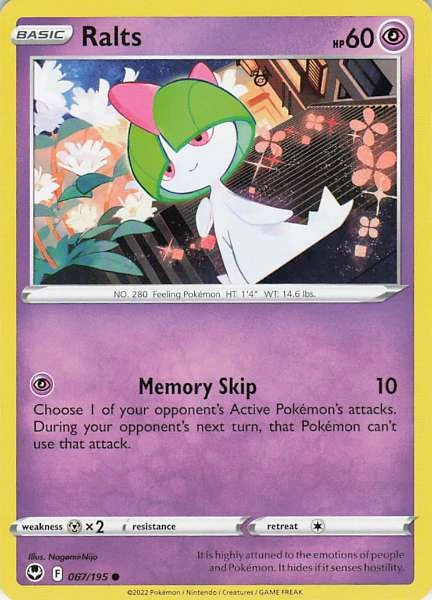 Ralts - Silver Tempest #067/195