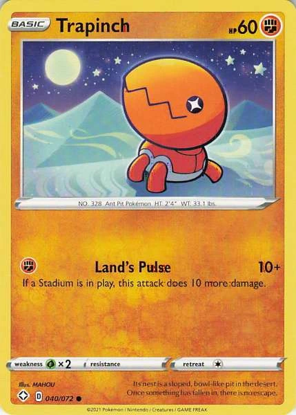 Trapinch - Shining Fates #040/072