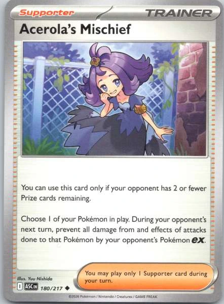 Acerola's Mischief - Ascended Heroes #180/217