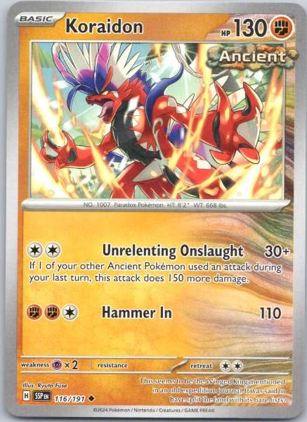 Koraidon - Surging Sparks #116/191