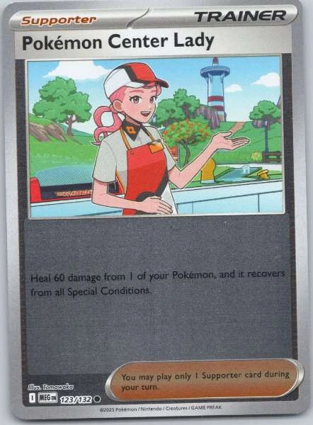 Pokémon Center Lady - Furious Fists #123/132
