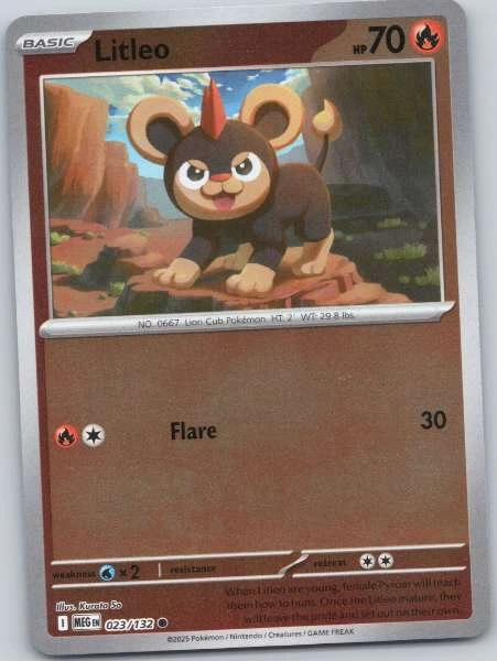 Litleo - Mega Evolution #023/132