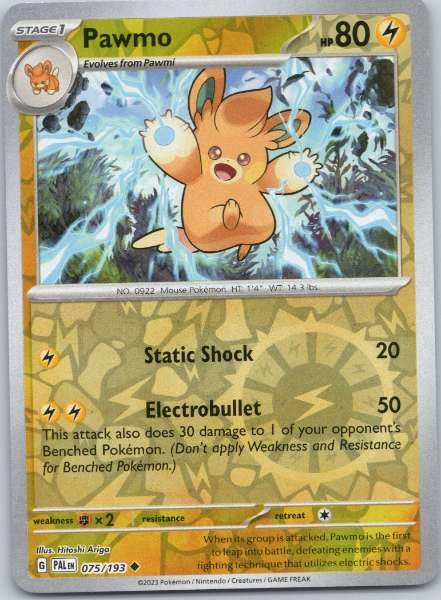 Pawmo - Paldea Evolved #075/193