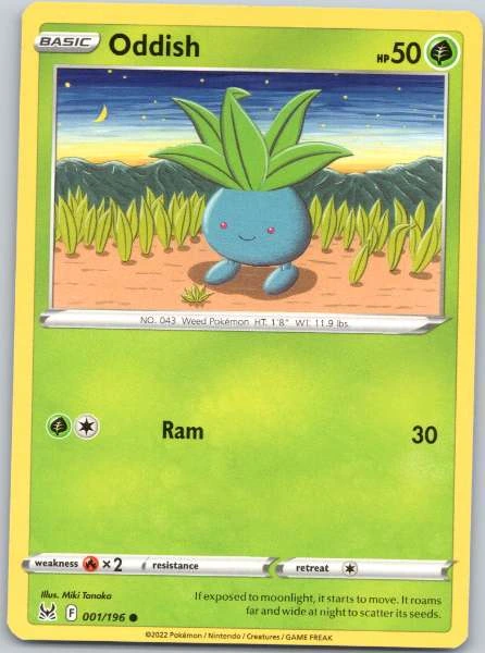 Oddish - Lost Origin #001/196