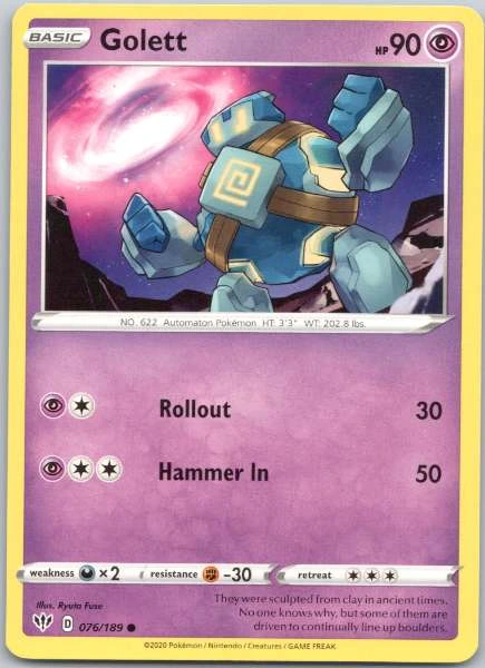 Golett - Darkness Ablaze #076/189
