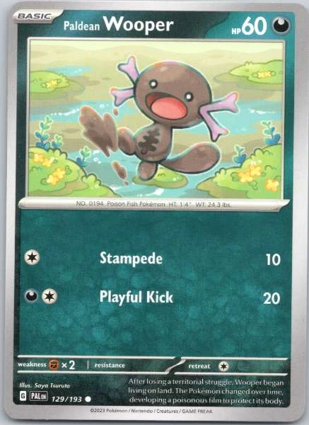 Paldean Wooper - Paldea Evolved #129/193