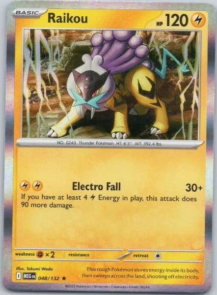Raikou - Mega Evolution #048/132