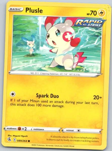 Plusle - Fusion Strike #089/264