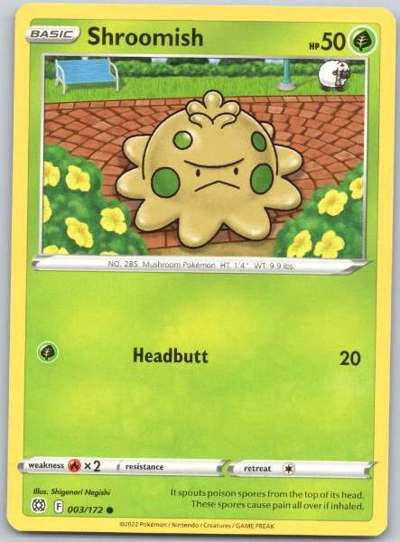 Shroomish - Brilliant Stars #003/172