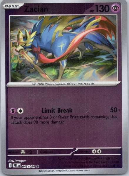 Zacian - Phantasmal Flames #045/094