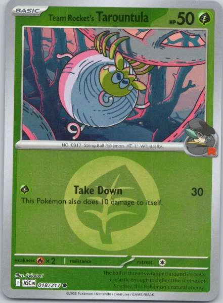 Team Rocket's Tarountula - Ascended Heroes #018/217