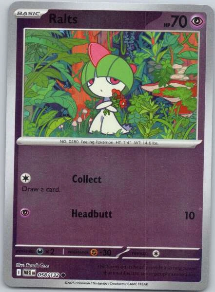Ralts - Mega Evolution #058/132
