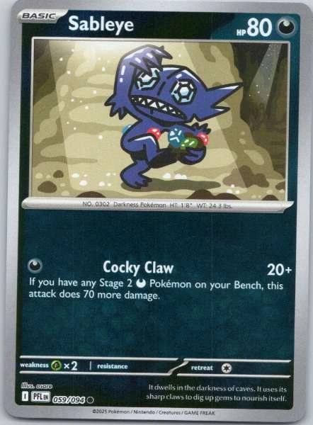 Sableye - Phantasmal Flames #059/094
