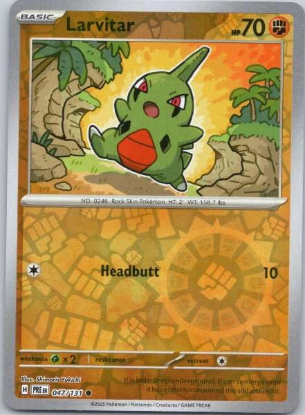 Larvitar - Prismatic Evolutions #047/131