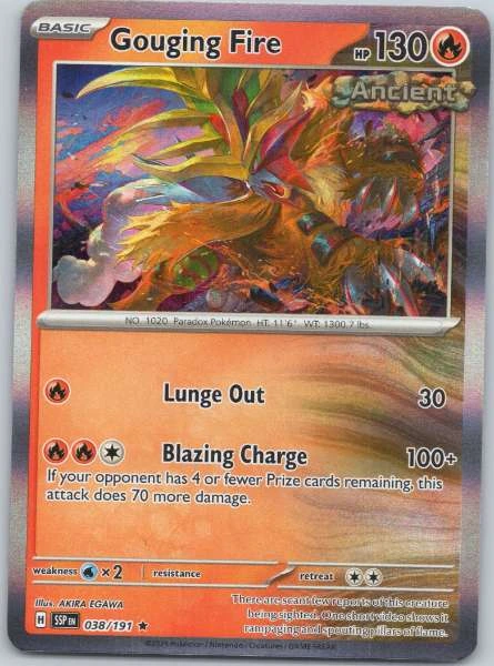 Gouging Fire - Surging Sparks #038/191