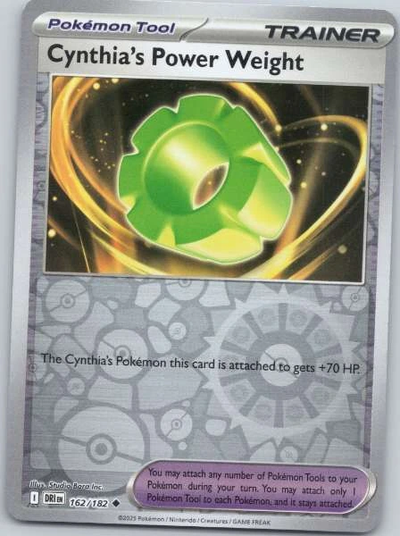 Cynthia's Power Weight - Destined Rivals #162/182