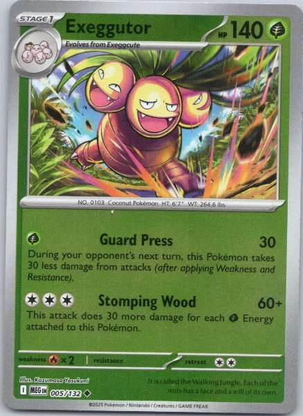 Exeggutor - Mega Evolution #005/132