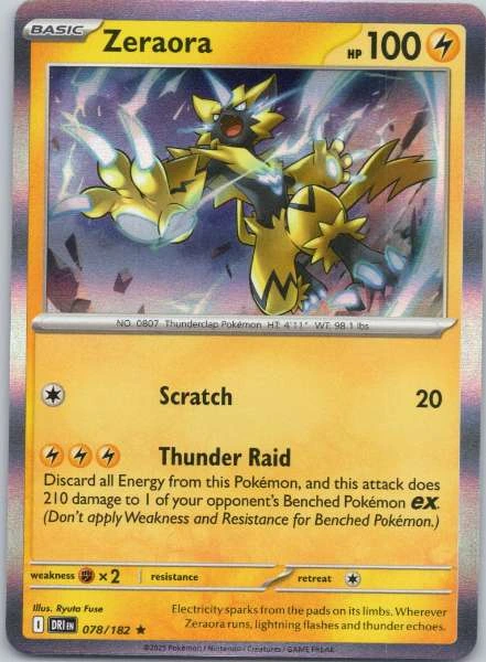 Zeraora - Destined Rivals #078/182