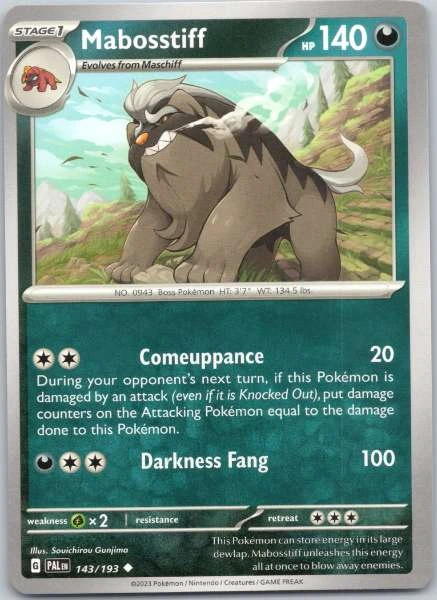 Mabosstiff - Paldea Evolved #143/193