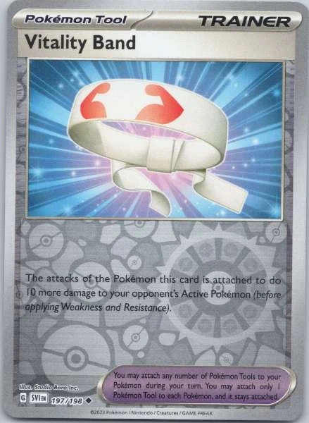 Vitality Band - Scarlet & Violet Base Set #197/198