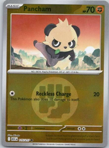 Pancham - Ascended Heroes #115/217