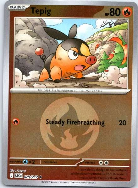 Tepig - Ascended Heroes #029/217