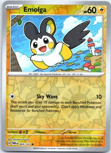 Emolga - Twilight Masquerade #069/167