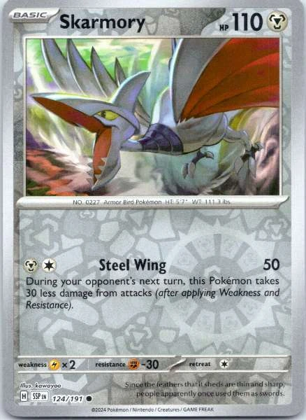 Skarmory - Surging Sparks #124/191