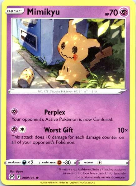Mimikyu - Lost Origin #080/196
