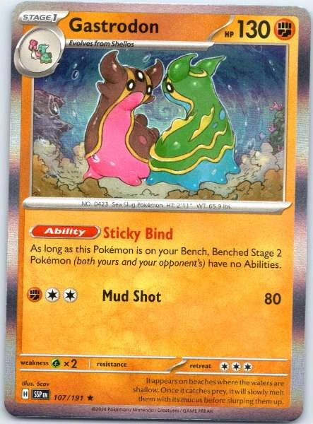 Gastrodon - Surging Sparks #107/191
