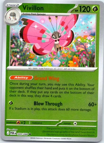 Vivillon - Perfect Order #009/088