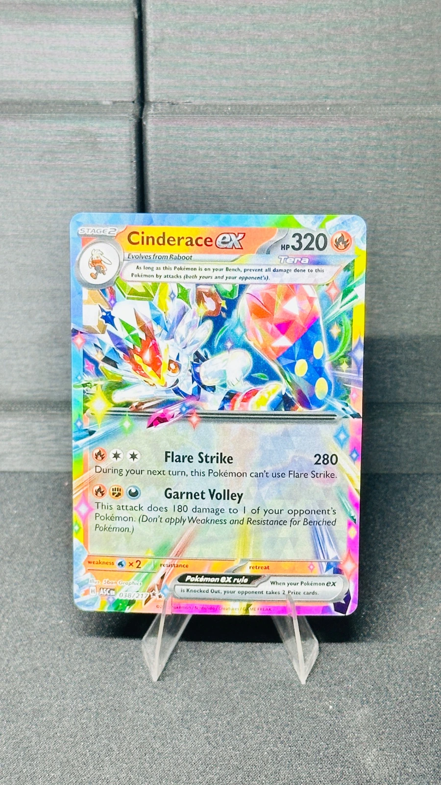 Cinderace ex - Ascended Heroes