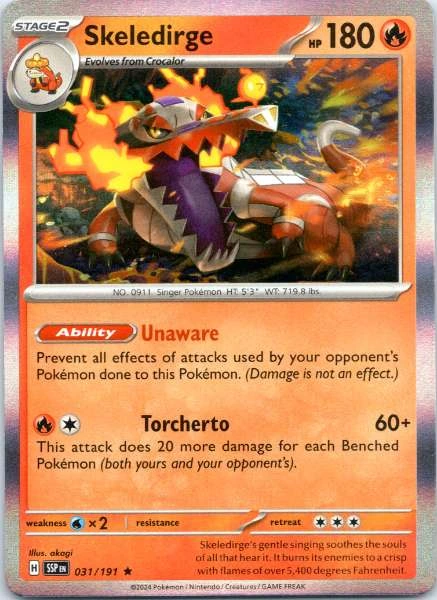 Skeledirge - Surging Sparks #031/191
