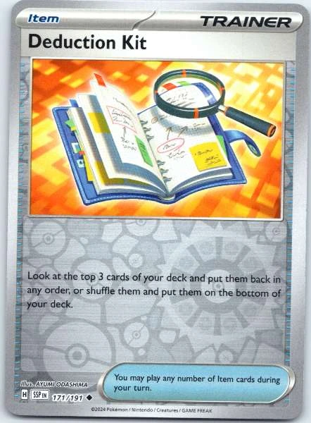 Deduction Kit - Surging Sparks #171/191