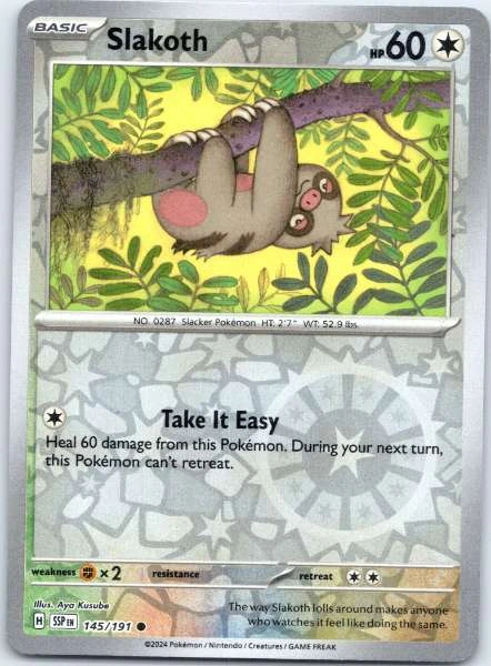 Slakoth - Surging Sparks #145/191