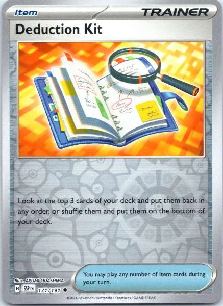 Deduction Kit - Surging Sparks #171/191