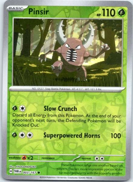 Pinsir - Twilight Masquerade #003/167