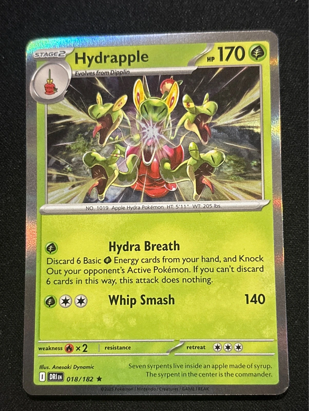 Hydrapple - Destined Rivals #018/182