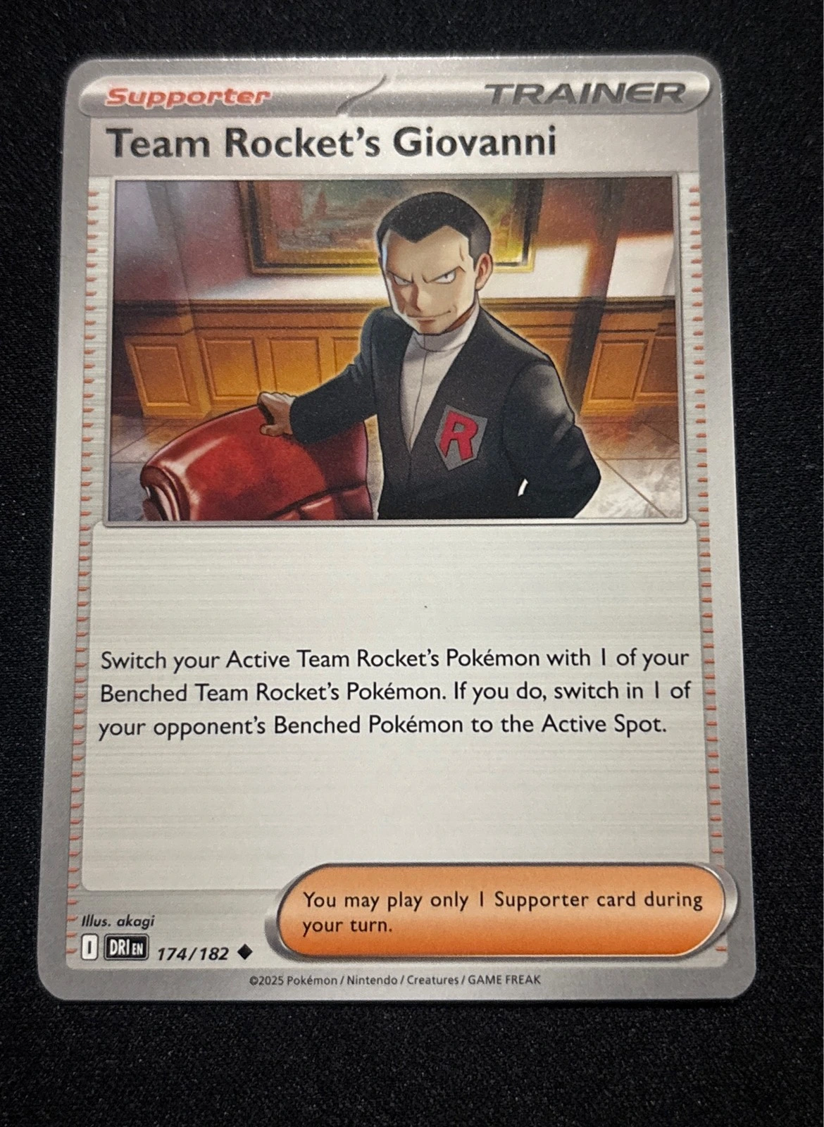 Team Rocket's Giovanni - Destined Rivals #174/182
