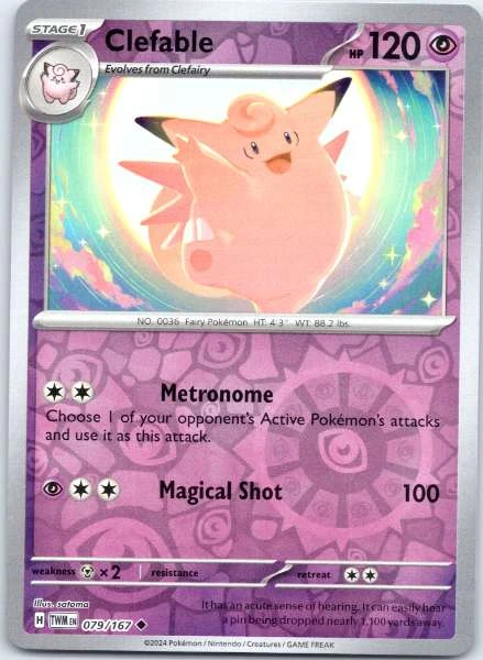 Clefable - Twilight Masquerade #079/167