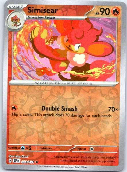 Simisear - Surging Sparks #023/191