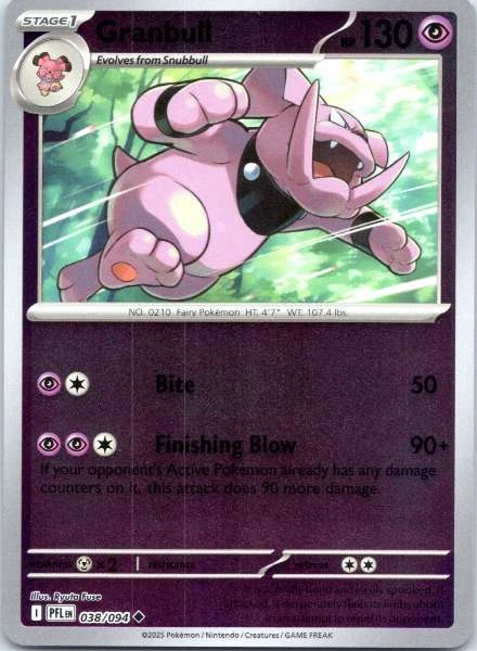 Granbull - Phantasmal Flames #038/094