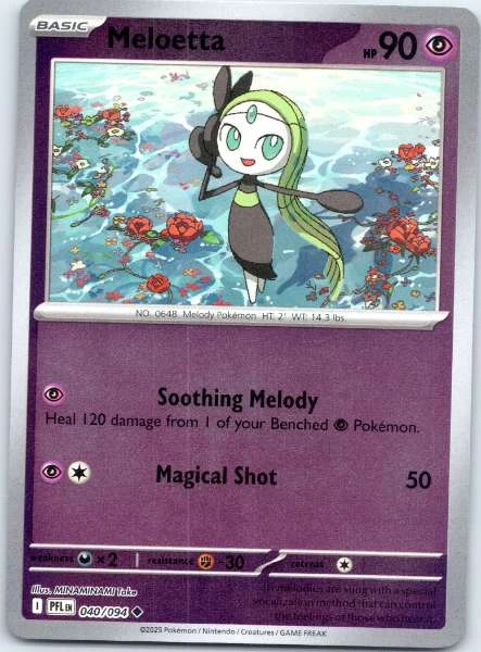 Meloetta - Phantasmal Flames #040/094