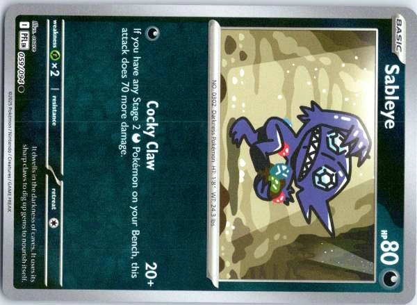 Sableye - Phantasmal Flames #059/094