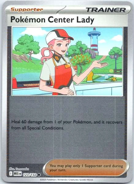 Pokémon Center Lady - Furious Fists #123/132