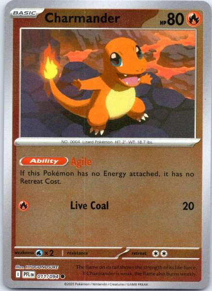 Charmander - Phantasmal Flames #011/094