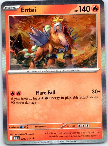 Entei - Ascended Heroes #025/217